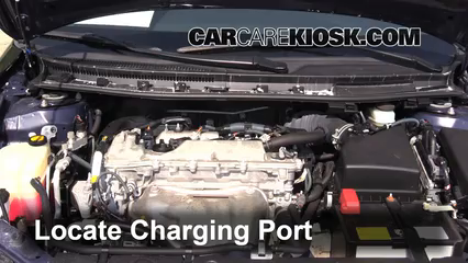 2012 Scion tC 2.5L 4 Cyl. Air Conditioner Recharge Freon